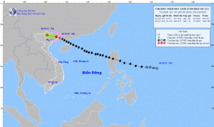Tin bão mới nhất: Bão số 11 Matmo suy yếu, hoàn lưu gây mưa lớn diện rộng ở Bắc Bộ