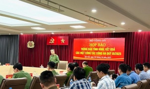 Bộ Công an: Kéo giảm sâu 27,2% tội phạm về trật tự xã hội so với cùng kỳ