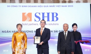 SHB khẳng định vị thế với Top 50 công ty kinh doanh hiệu quả, Top 10 doanh nghiệp tư nhân có lợi nhuận tốt nhất Việt Nam