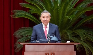 PHÁT BIỂU CỦA TỔNG BÍ THƯ TÔ LÂM TẠI PHIÊN BẾ MẠC HỘI NGHỊ TRUNG ƯƠNG 13 KHÓA XIII