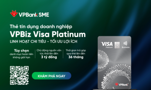 VPBiz Visa Platinum: Khai phóng tính linh hoạt giúp SME vững vàng trước biến động thị trường 