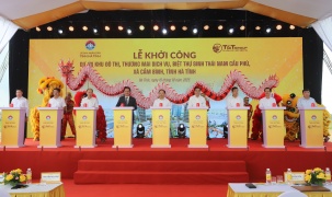 T&T Group khởi công khu đô thị sinh thái kiểu mẫu đầu tiên ở phía Nam Hà Tĩnh