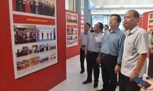 Khẩn trương hoàn thành Triển lãm ảnh, Triển lãm thành tựu văn hóa chào mừng Đại hội Đại biểu Đảng bộ Chính phủ lần thứ nhất