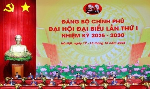 TRỰC TIẾP: Khai mạc Đại hội đại biểu Đảng bộ Chính phủ lần thứ I