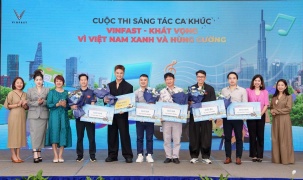 VinFast trao giải cuộc thi sáng tác ca khúc “VinFast – Khát vọng vì Việt Nam xanh và hùng cường”