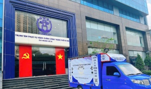 Chuyến xe 'Dịch vụ công lưu động' tiếp tục đến với xã Tả Thanh Oai