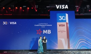 MB nhận bốn giải thưởng từ Visa