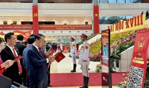 Lần đầu tiên công nghệ số được ứng dụng tại Đại hội Đảng bộ TP. Hà Nội