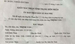 Tiến tới không cần công chứng, không cần giấy xác nhận tình trạng hôn nhân khi mua bán đất, xe
