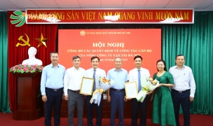 Công bố các Quyết định về công tác cán bộ của Tổng công ty Vận tải Hà Nội