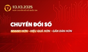 Ngày Chuyển đổi số Quốc gia năm 2025: Chuyển đổi số nhanh hơn, hiệu quả hơn, gần dân hơn