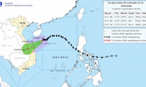 Tin bão mới nhất: Bão số 12 (Fengshen) áp sát Trung Trung Bộ, cảnh báo mưa lớn, gió mạnh và nguy cơ lũ quét