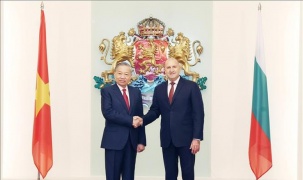 Tổng Bí thư Tô Lâm hội đàm với Tổng thống Bulgaria Rumen Radev