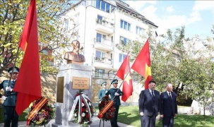 Khánh thành Tượng Chủ tịch Hồ Chí Minh tại Bulgaria