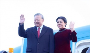 Tổng Bí thư Tô Lâm đến London, bắt đầu thăm chính thức Liên hiệp Vương quốc Anh và Bắc Ireland