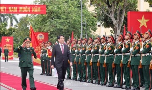 Chủ tịch nước Lương Cường: Xây dựng Lực lượng vũ trang Quân khu 3 cách mạng, chính quy, tinh nhuệ, hiện đại