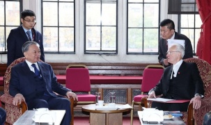 Tổng Bí thư Tô Lâm hội kiến Chủ tịch Thượng viện Anh John McFall