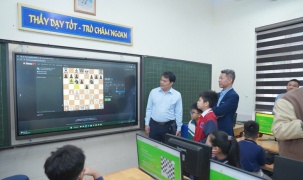Giải Cờ vua thiếu nhi Việt Nam: Ứng dụng trí tuệ nhân tạo toàn diện