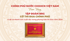 Tập đoàn BRG được trao tặng Cờ Thi đua Chính phủ