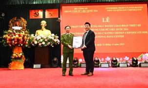 Trung tâm Dữ liệu quốc gia tổ chức Lễ nhận chứng chỉ TIA-942-C Rated 4