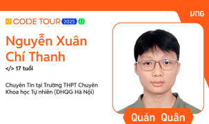 Huy chương Đồng Olympic Tin học Châu Á - Thái Bình Dương 2025 giành quán quân VNG Code Tour 2025