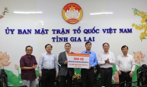 Nutifood ủng hộ 10 tỷ đồng hỗ trợ người dân gia lai bị ảnh hưởng bởi bão Kalmaegi