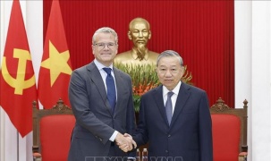 Tổng Bí thư Tô Lâm tiếp Giám đốc Tập đoàn A.P.Moller - Maersk