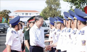 Tổng Bí thư Tô Lâm: Tập trung xây dựng Cảnh sát biển Việt Nam theo hướng 'tinh, gọn, mạnh' tiến thẳng lên hiện đại