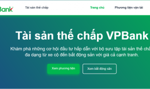 VPBank ra mắt website thanh lý tài sản đảm bảo