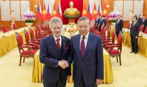 Tổng Bí thư Tô Lâm tiếp Chủ tịch Thượng viện Quốc hội Cộng hòa Czech