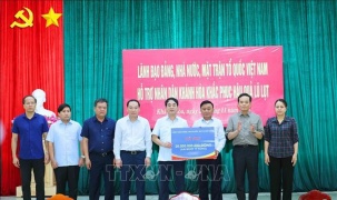 Thường trực Ban Bí thư chỉ đạo công tác khắc phục hậu quả mưa lũ