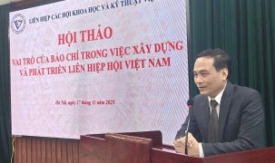 Vai trò của báo chí trong xây dựng và phát triển Liên hiệp Hội Việt Nam