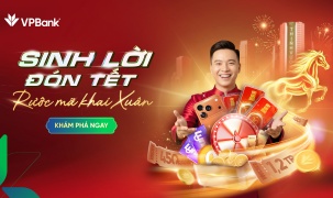 Bật Super Sinh lời, nhận lượng vàng 999,9 cùng VPBank