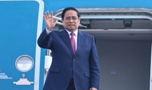 Thủ tướng Phạm Minh Chính lên đường tới Lào đồng chủ trì Kỳ họp 48 Ủy ban liên Chính phủ Việt Nam-Lào