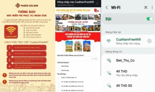 Phường Cửa Nam lắp đặt hệ thống Wifi miễn phí phục vụ người dân
