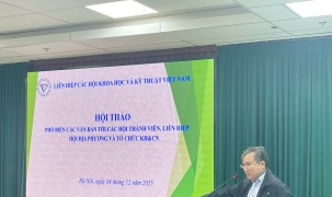 Liên hiệp các Hội KH&KT Việt Nam phổ biến các văn bản mới về khoa học và công nghệ