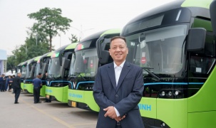 Liên Ninh chuyển đổi 100% sang xe buýt điện VinFast