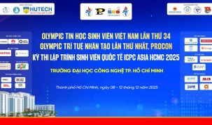 Hơn 800 sinh viên CNTT - AI hội tụ tại TP.HCM tranh tài mùa giải OLP, OlpAI, Procon và ICPC Asia Ho Chi Minh City 2025