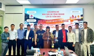 Sắp diễn ra Giải bóng đá Báo chí các tỉnh, thành lần thứ XI