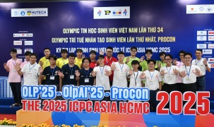 Các đoàn hoàn tất thủ tục, sẵn sàng bước vào OLP’25 - PROCON - ICPC Asia HoChiMinh City 2025