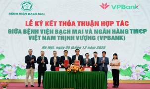 VPBank tài trợ 40 tỷ đồng cho Bệnh viện Bạch Mai, lan tỏa giá trị nhân văn