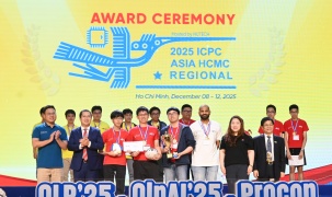 ICPC Asia HoChiMinh City 2025: Đại học Quốc gia Singapore lên ngôi Vô địch, Việt Nam giành 2 huy chương Vàng