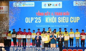 Vừa vô địch IOI 2025, Lê Kiến Thành tiếp tục chinh phục Siêu Cúp OLP’25