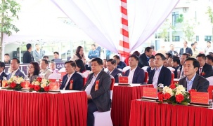 Phó Thủ tướng Nguyễn Chí Dũng dự Lễ khởi công Dự án Khu nhà ở xã hội Trung tâm Đồng Hới