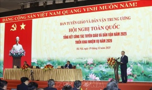Tổng Bí thư Tô Lâm: Xây dựng đội ngũ cán bộ tuyên giáo và dân vận 'chuyên tâm, thạo việc'