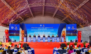 Sun Group khởi công tuyến đường kết nối sân bay Gia Bình - Hà Nội, tổng mức đầu tư dự kiến toàn tuyến khoảng 83.000 tỷ đồng