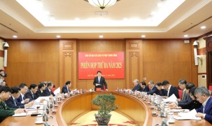 Chủ tịch nước Lương Cường chủ trì Phiên họp thứ ba, Ban Chỉ đạo Cải cách tư pháp Trung ương