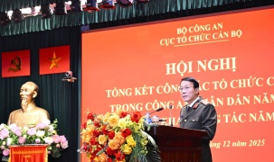 Đưa công tác cán bộ thật sự trở thành đòn bẩy góp phần đạt mục tiêu cao của công tác Công an trong giai đoạn cách mạng mới