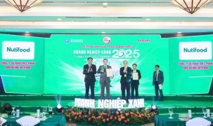 Nutifood được trao danh hiệu Doanh nghiệp xanh TPHCM năm 2025