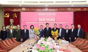 Hà Nội: Đồng chí Trần Thanh Hà và Thiếu tướng Nguyễn Thành Long nhận nhiệm vụ mới